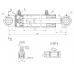 Гидроцилиндр ГЦ 100.50.630.930.40