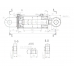 Гидроцилиндр ГЦ 100.50.160.425.0040Д