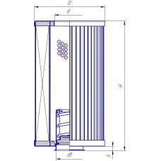 Фильтроэлемент MF 1802P10NB (99х28/41х426) R145C10B